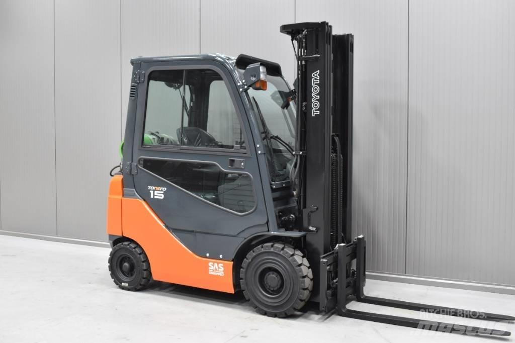 Toyota 06-8FG15F Empilhadores a gás