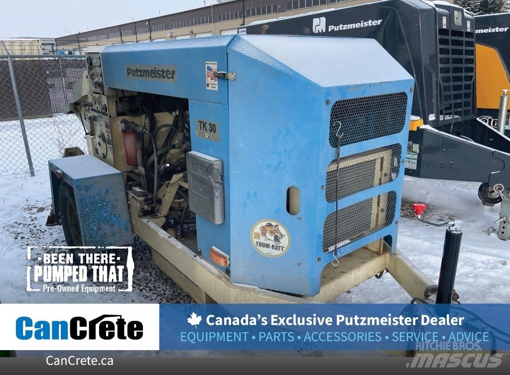 Putzmeister TK30 Bombas de betonagem
