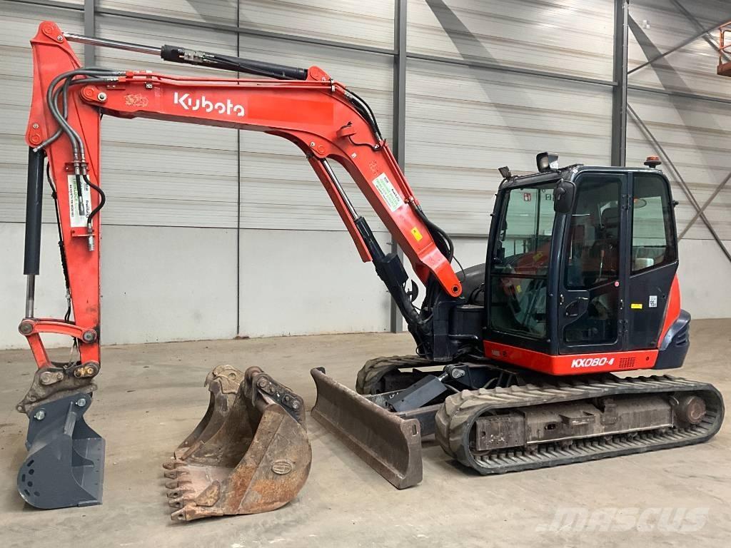 Kubota KX 080-4 Escavadoras Midi 7t - 12t