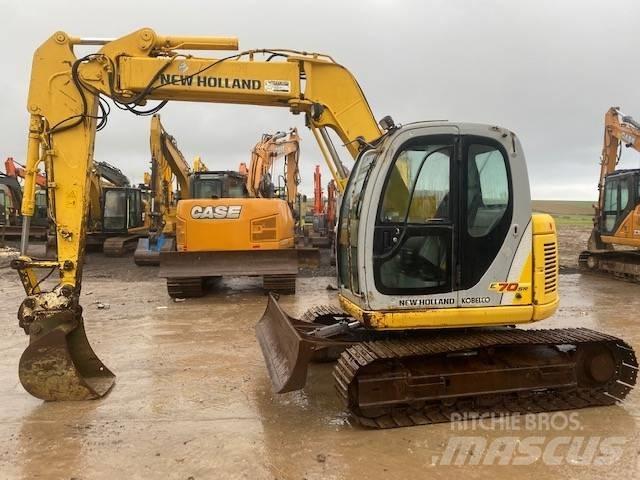 New Holland E 70 SR Escavadoras Midi 7t - 12t