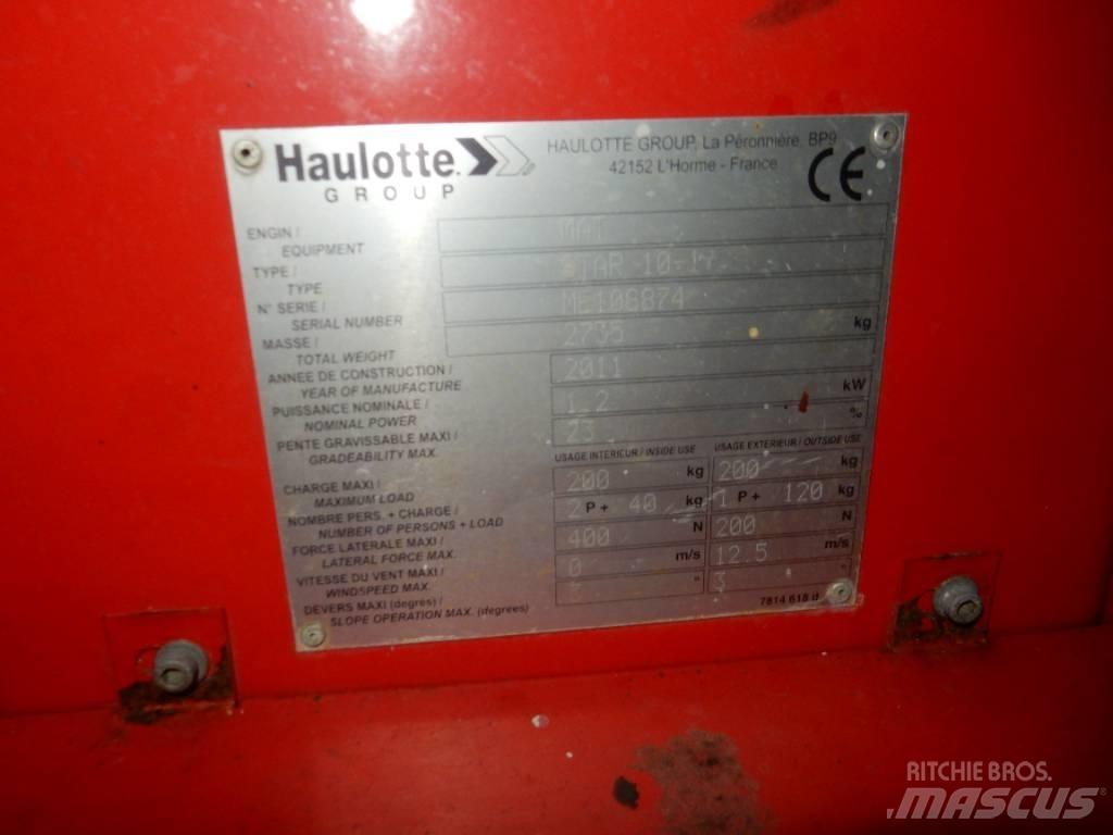 Haulotte Star 10 Elevadores braços articulados