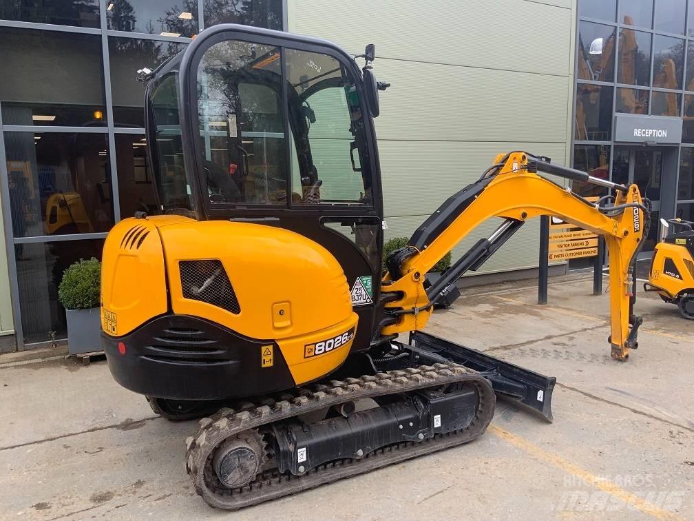 JCB 8026 CTS Miniescavadeiras