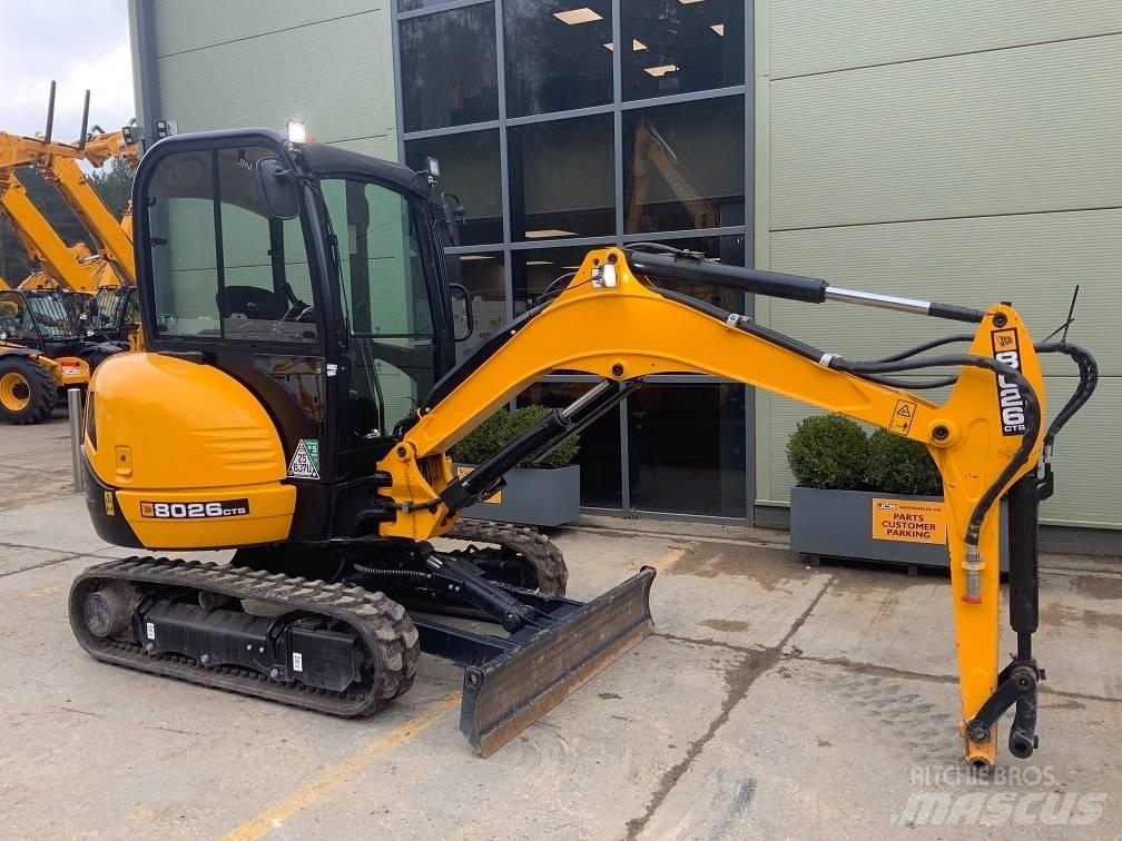 JCB 8026 CTS Miniescavadeiras