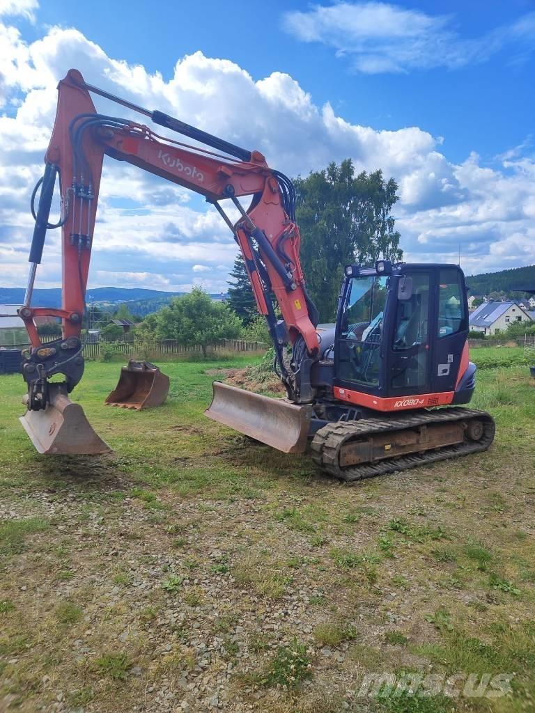 Kubota KX 080-4 Escavadoras Midi 7t - 12t