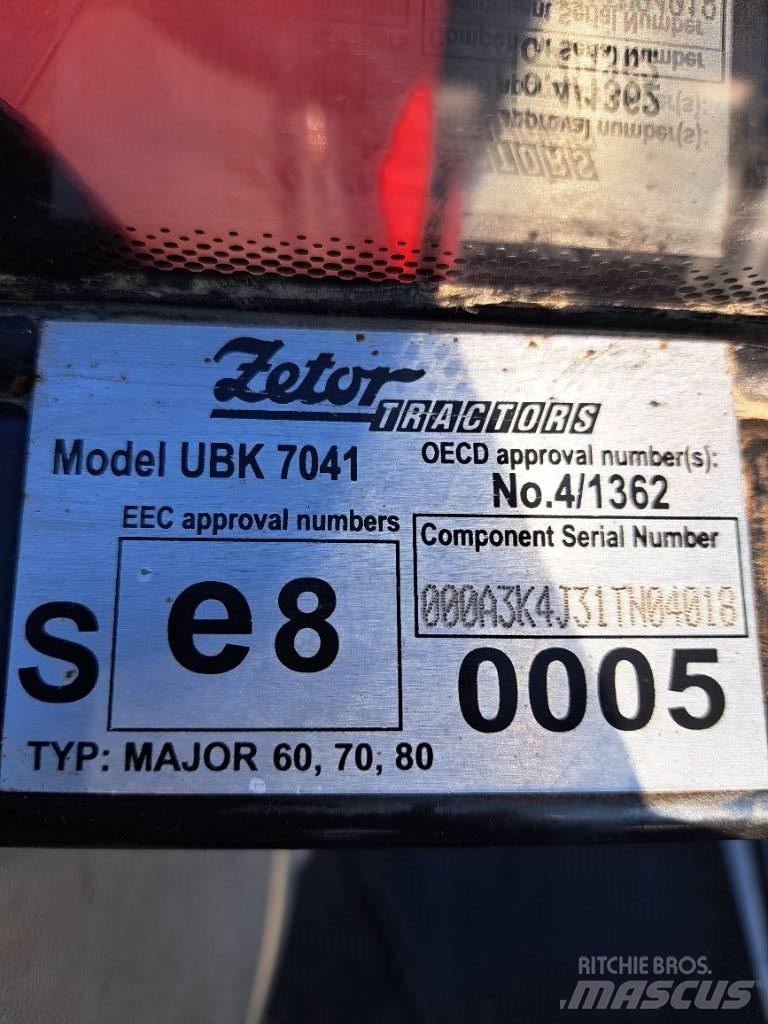 Zetor MAJOR 80 Tratores Agrícolas usados