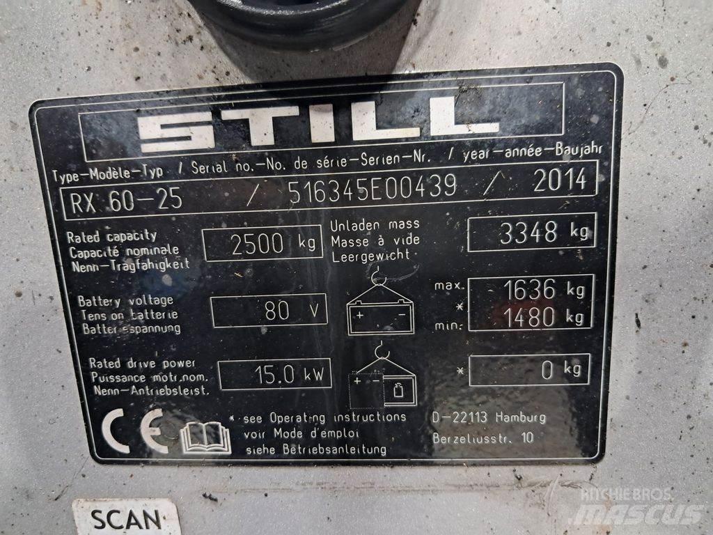 Still RX60-25 Empilhadores eléctricos