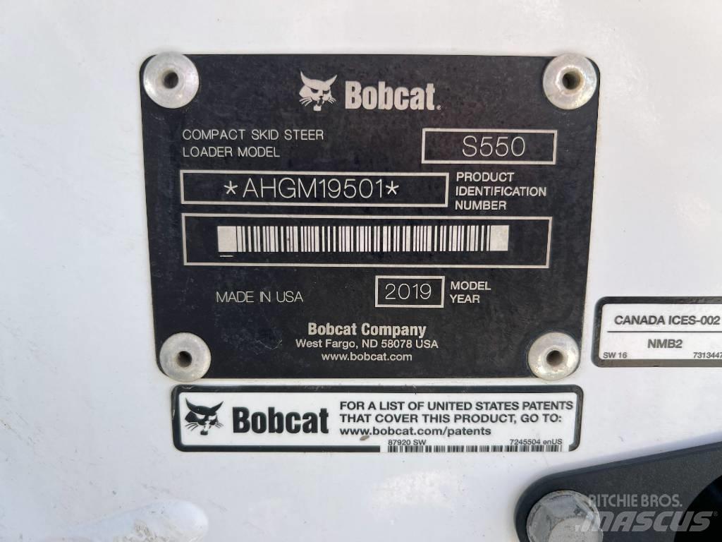 Bobcat S550 Minicarregadeiras