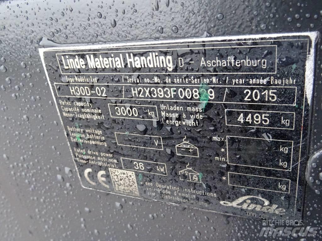 Linde H30D-02 Empilhadores Diesel