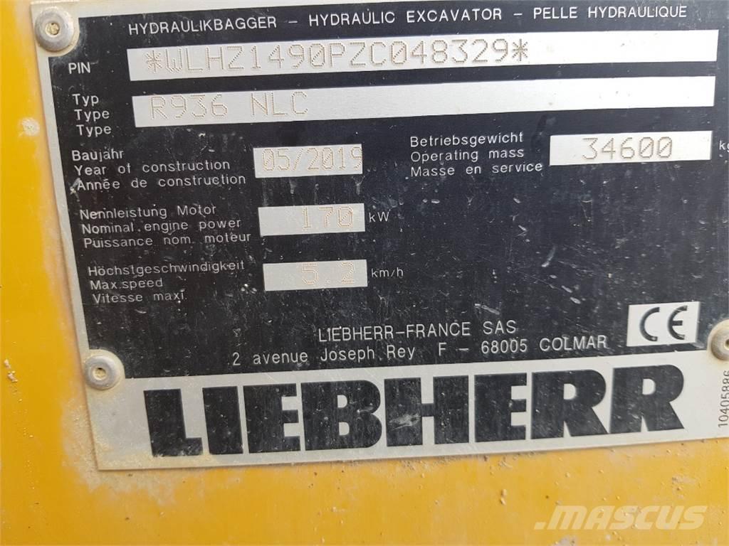 Liebherr R936 NLC Escavadeiras de esteiras