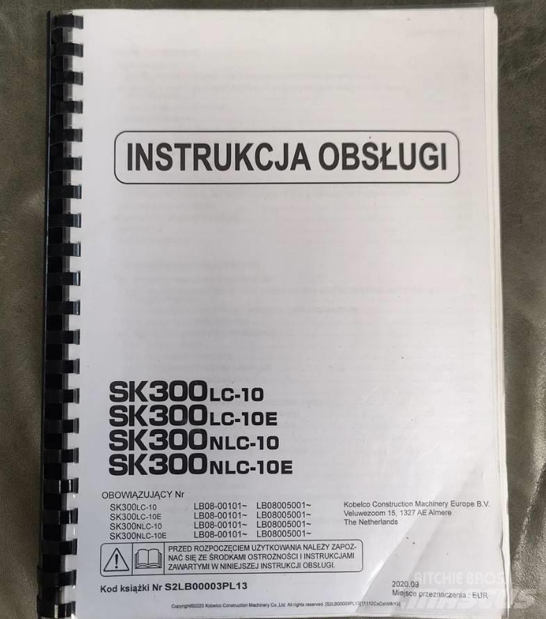 Kobelco SK300LC-10 Escavadeiras de esteiras