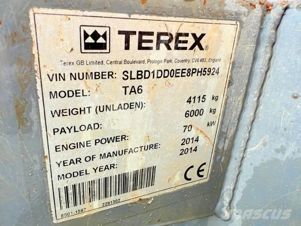 Terex TA 6 Dumpers de obras