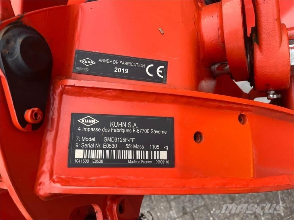 Kuhn GMD 3125F Gadanheiras-Condicionadoras