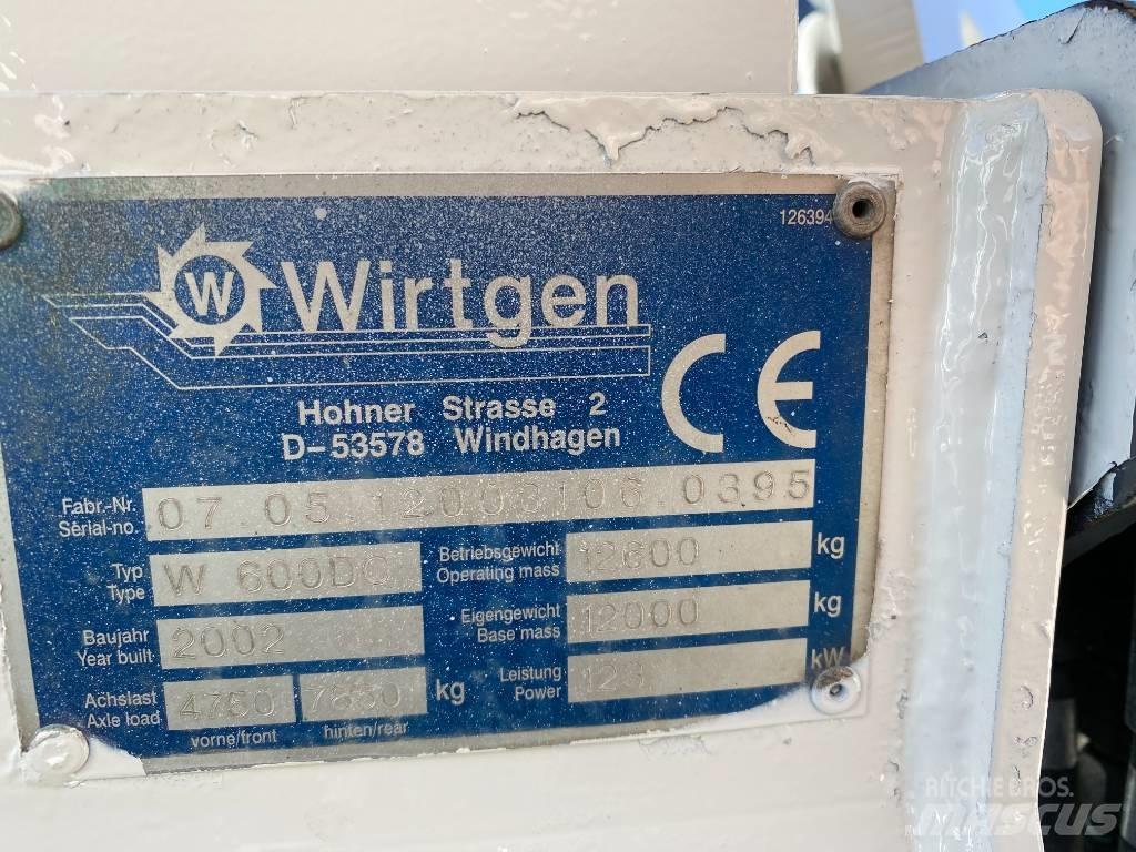 Wirtgen W600DC Moinhos de asfalto a frio