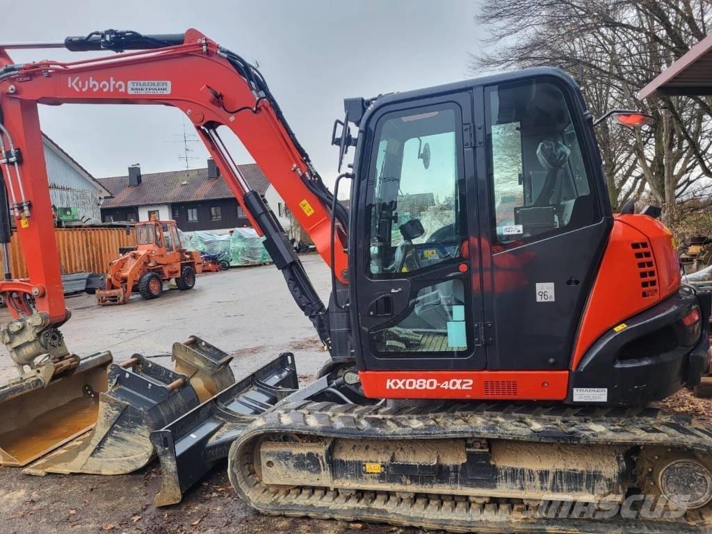 Kubota KX 080-4 Miniescavadeiras