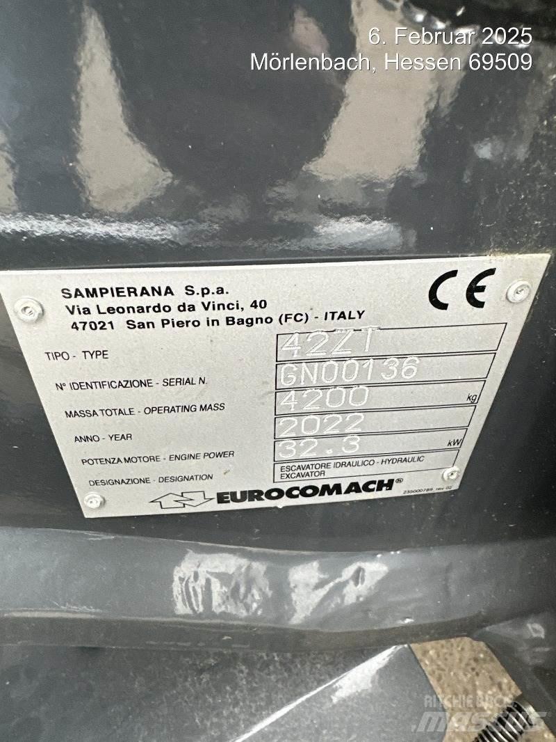 Eurocomach 42ZT Miniescavadeiras