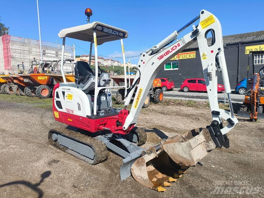 Takeuchi TB 216 Miniescavadeiras