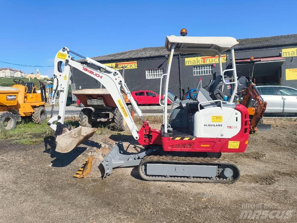 Takeuchi TB 216 Miniescavadeiras