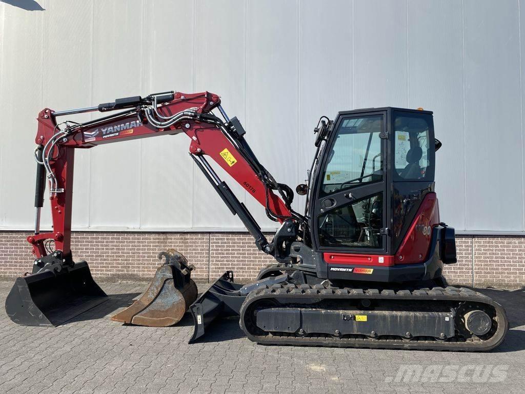 Yanmar VIO80-2PB Escavadoras Midi 7t - 12t