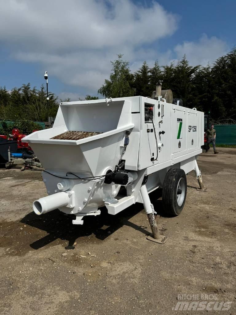 Schwing SP1250 Bombas de betonagem