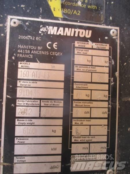 Manitou 160 ATJ Elevadores braços articulados
