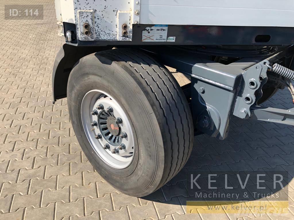 Fliegl ZPS 180 Reboques estrado/caixa aberta