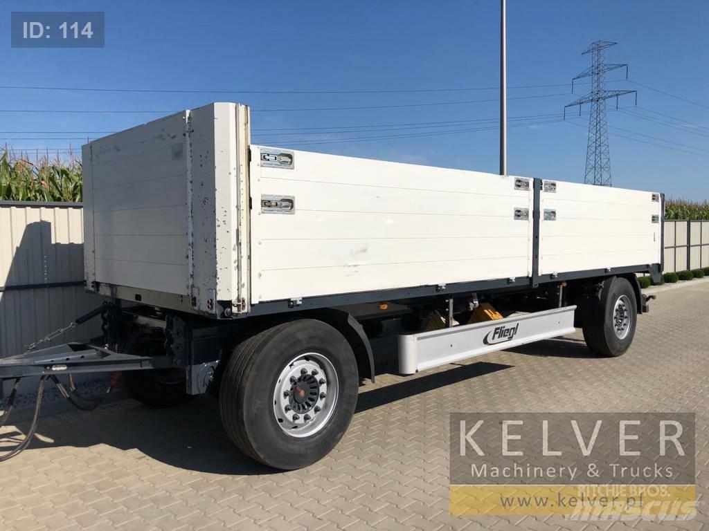 Fliegl ZPS 180 Reboques estrado/caixa aberta