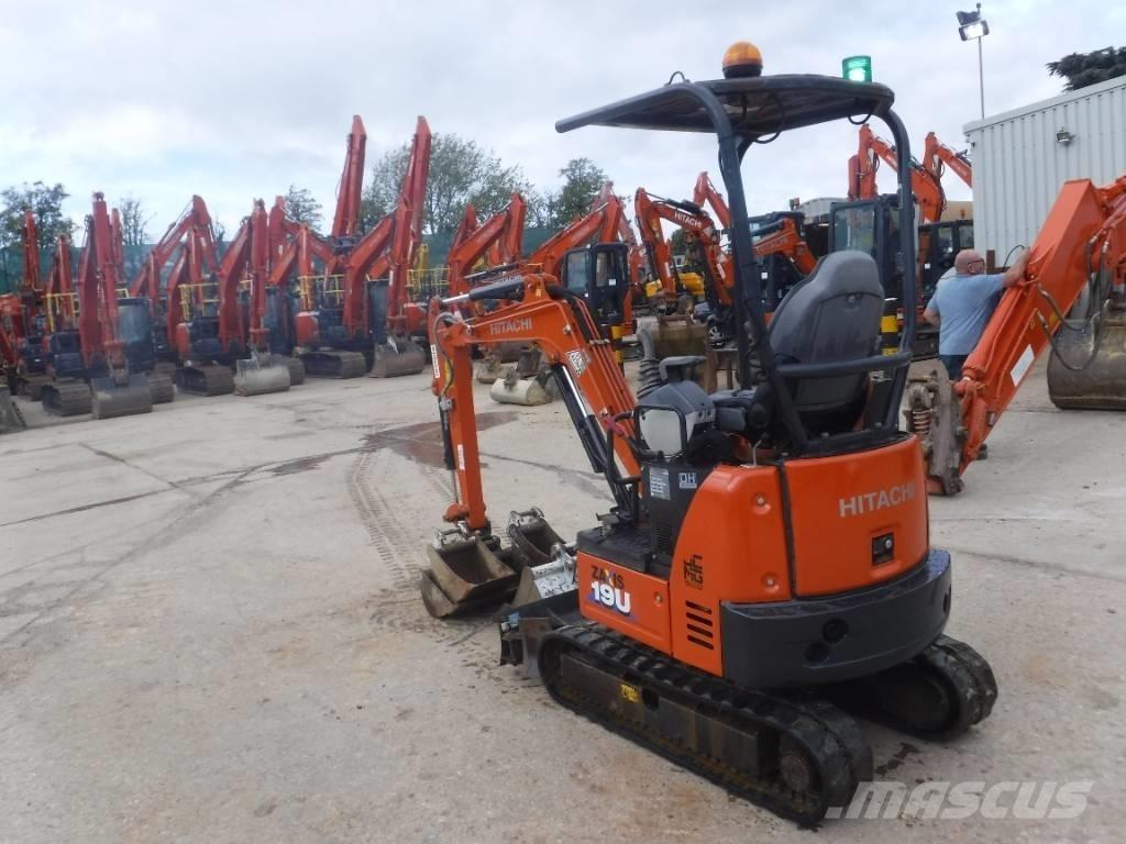 Hitachi ZX 19 U-6 Miniescavadeiras