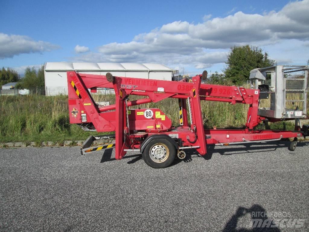 Europelift TM13T Plataformas aéreas montadas em atrelados