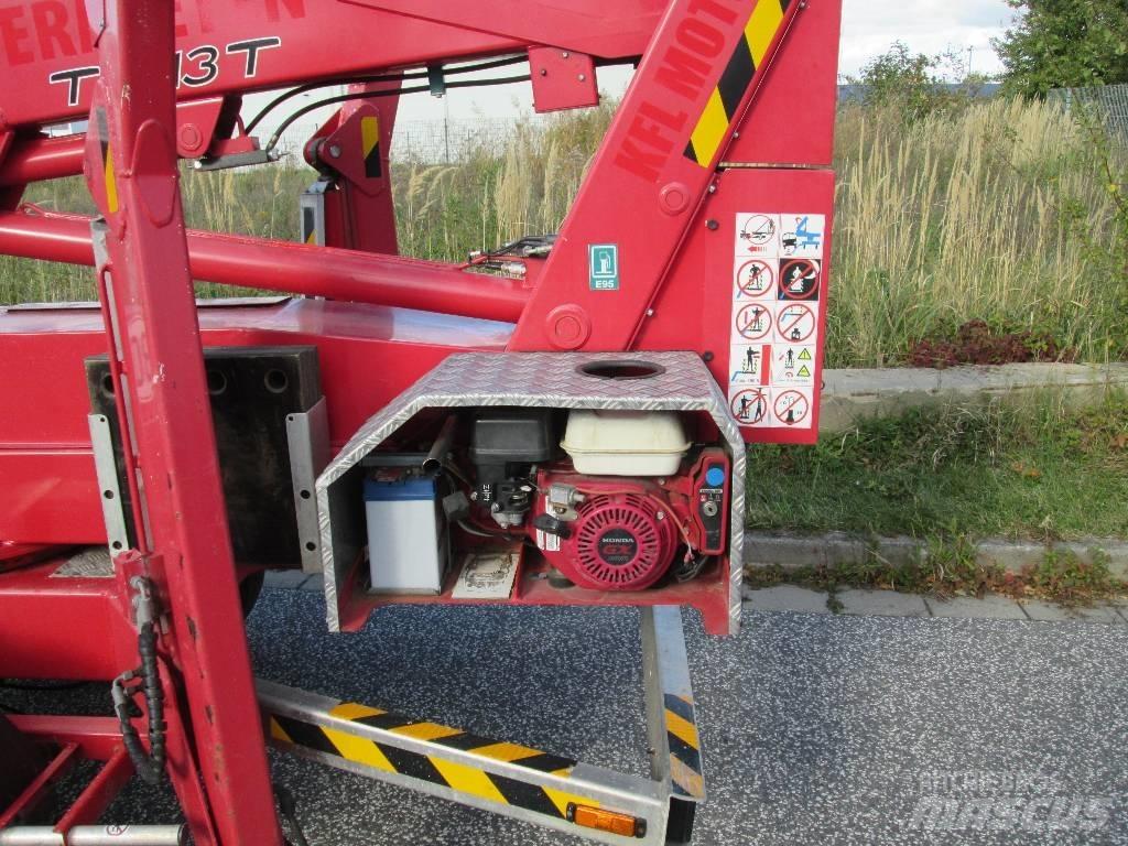Europelift TM13T Plataformas aéreas montadas em atrelados