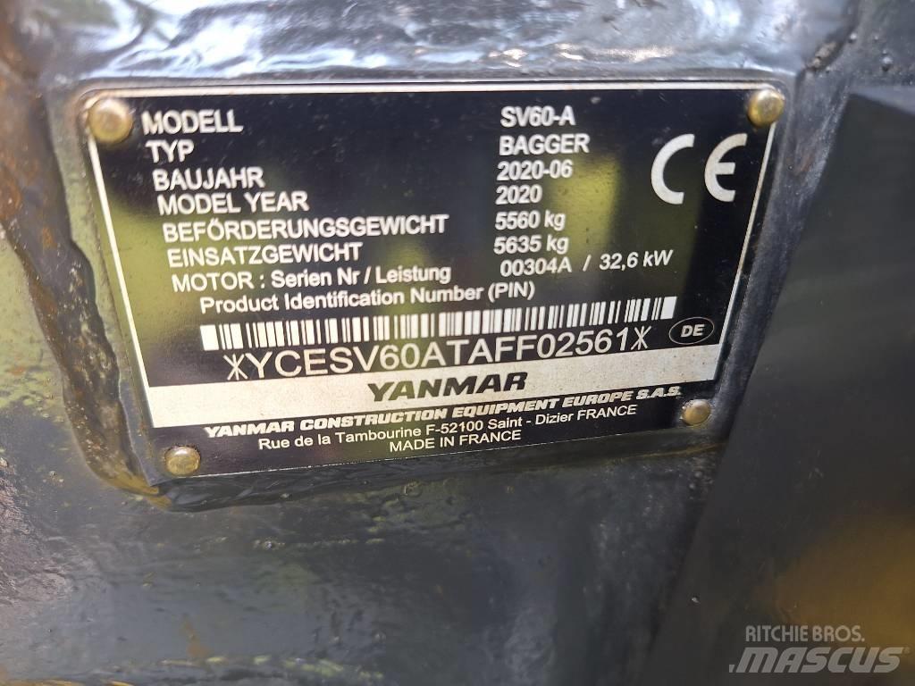 Yanmar SV 60 Miniescavadeiras