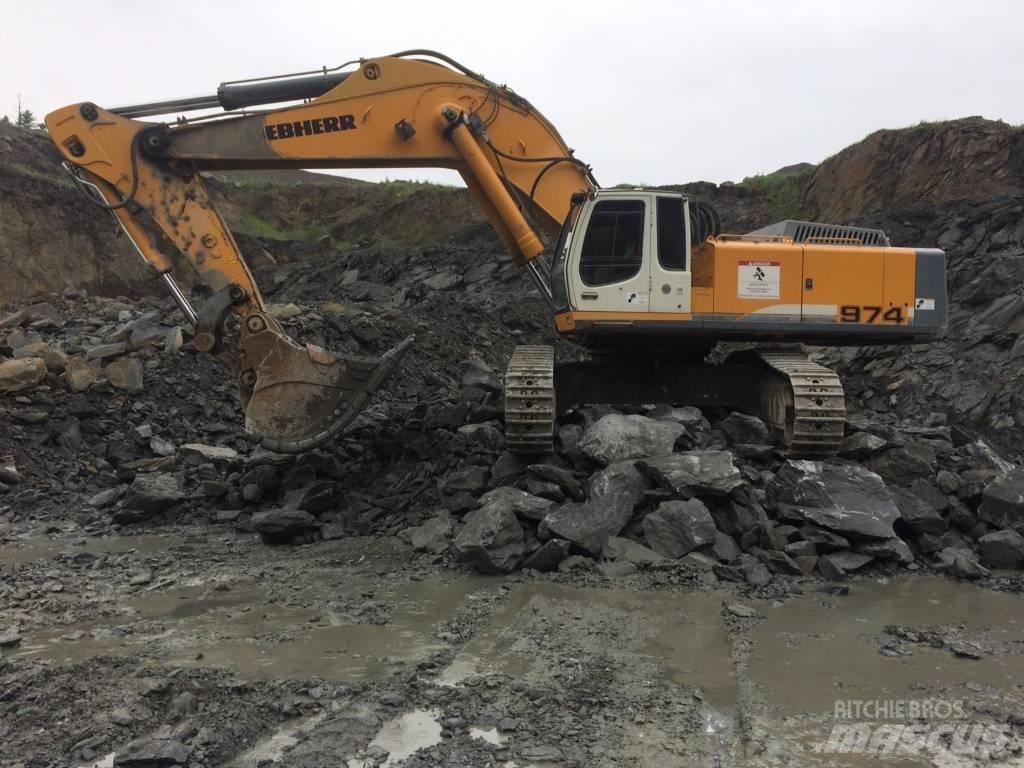 Liebherr R 974 C Escavadeiras de esteiras