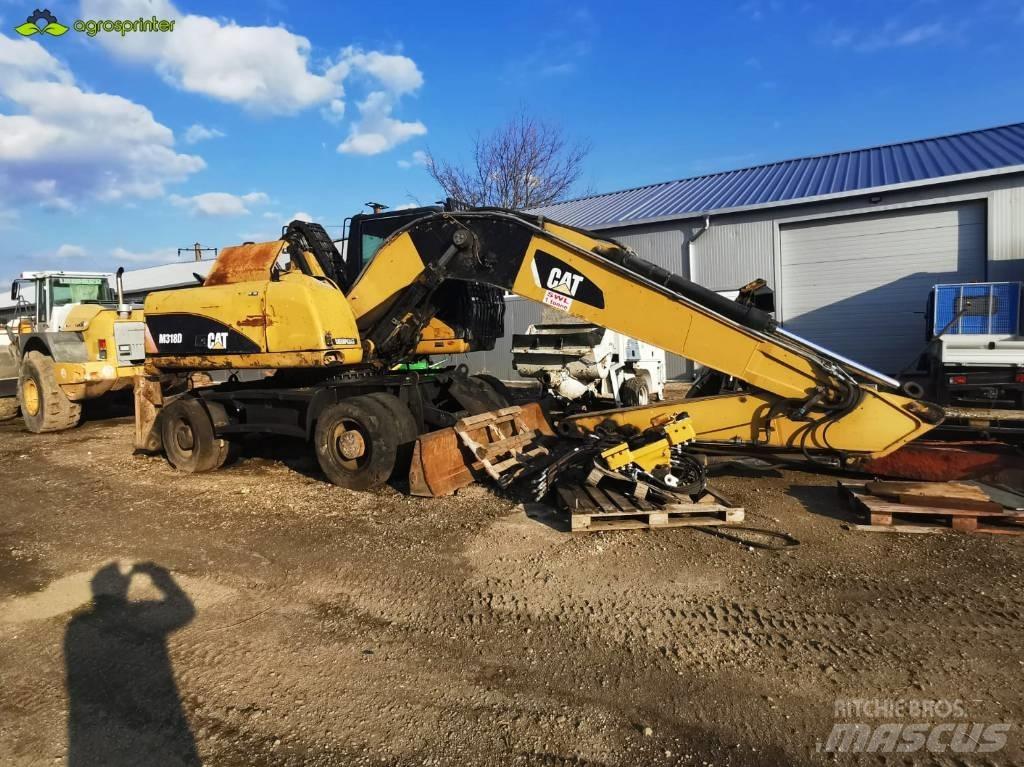 CAT M 318 D Manipuladores de lixo / indústia