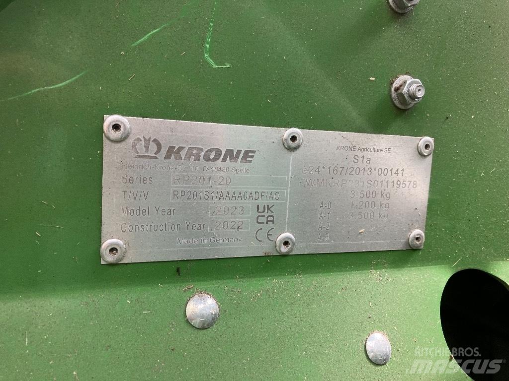 Krone Varipack v190 Enfardadeira de rolos
