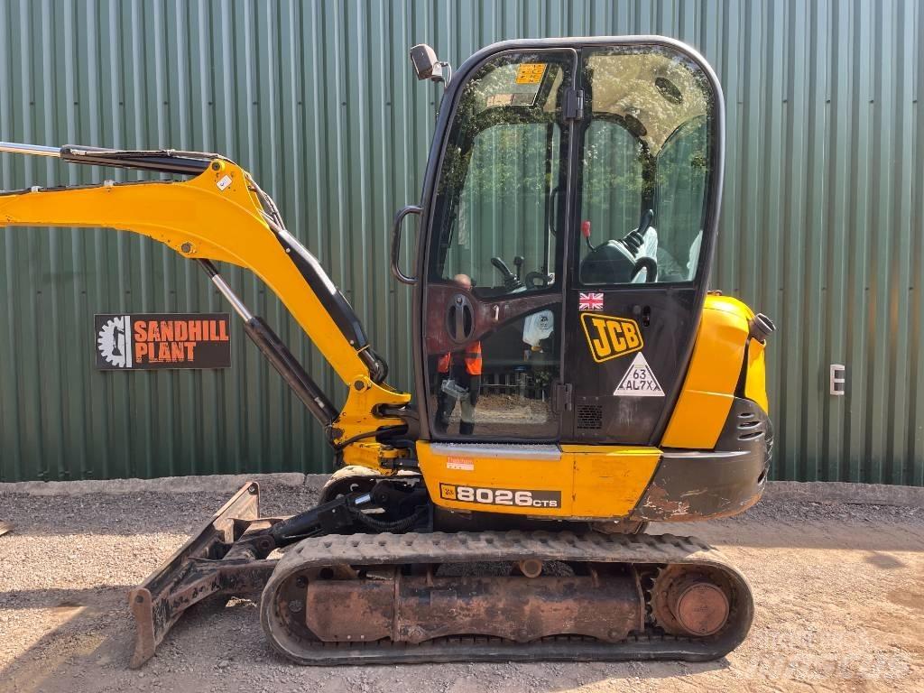 JCB 8026 CTS Miniescavadeiras