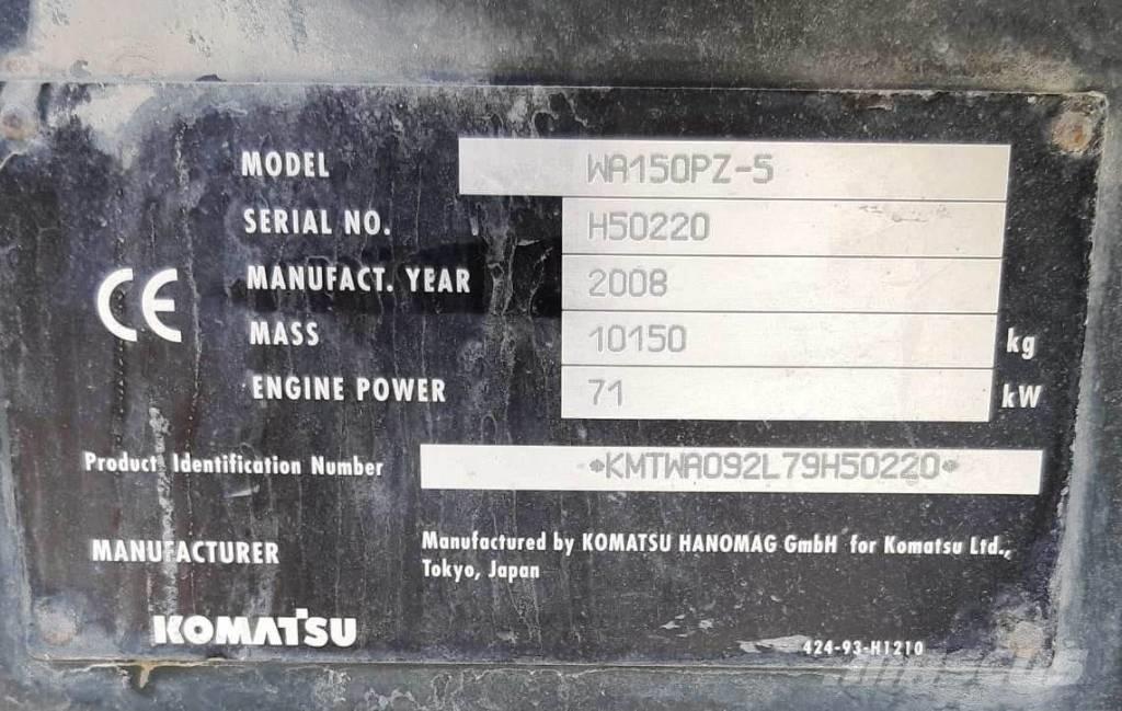 Komatsu WA 150-5 Carregadeiras de rodas