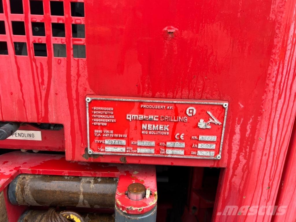 Nemek 407 TS Perfuradoras de superfície
