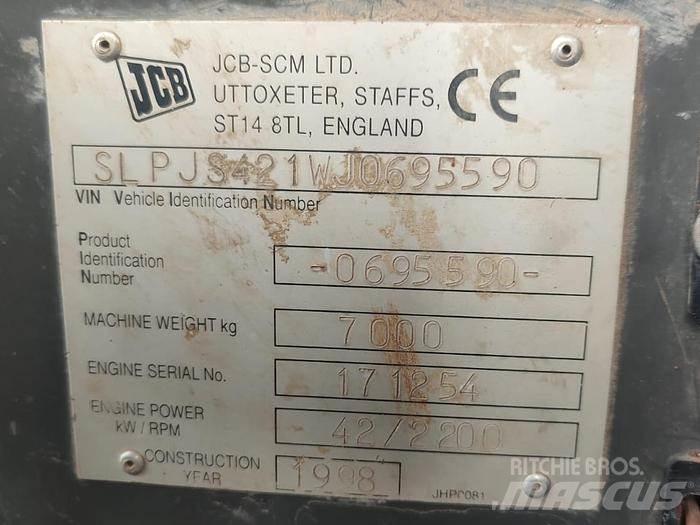 JCB JS70 Escavadoras Midi 7t - 12t