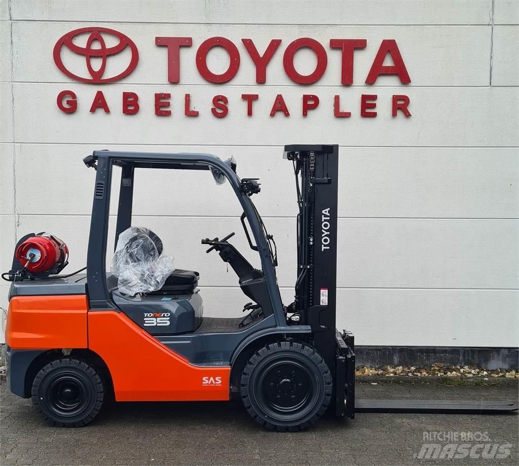 Toyota 02-8FGJF35 Empilhadores a gás