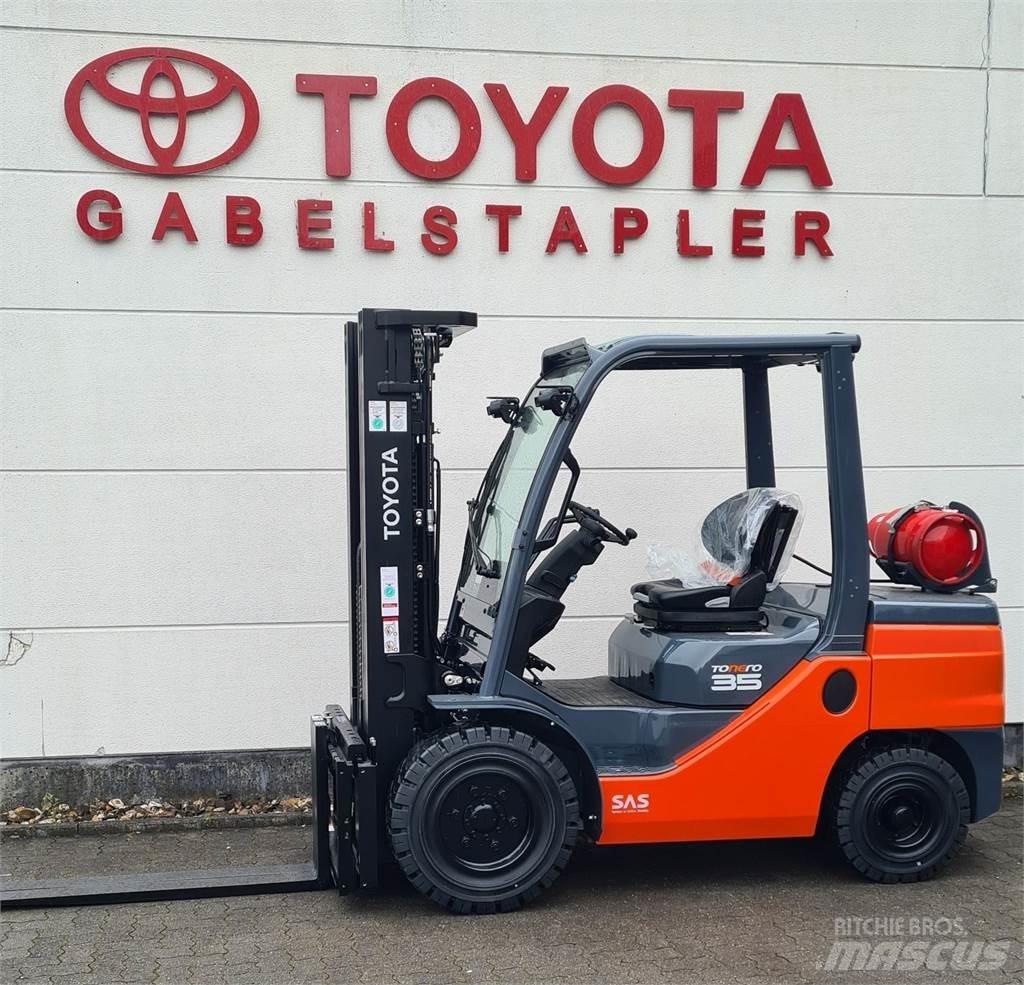 Toyota 02-8FGJF35 Empilhadores a gás