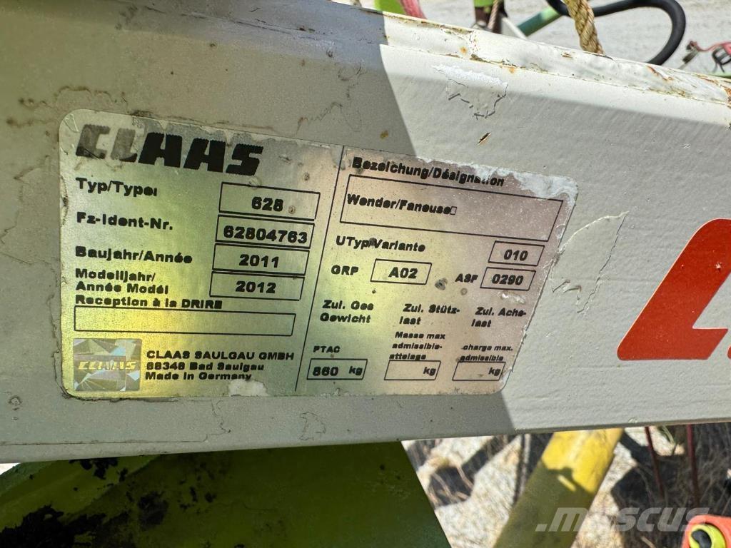 CLAAS VOLTO 670 Ancinho virador