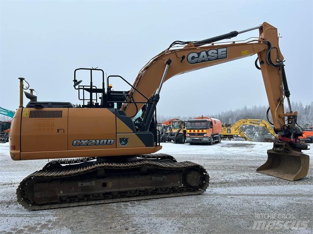 CASE CX210D Escavadeiras de esteiras