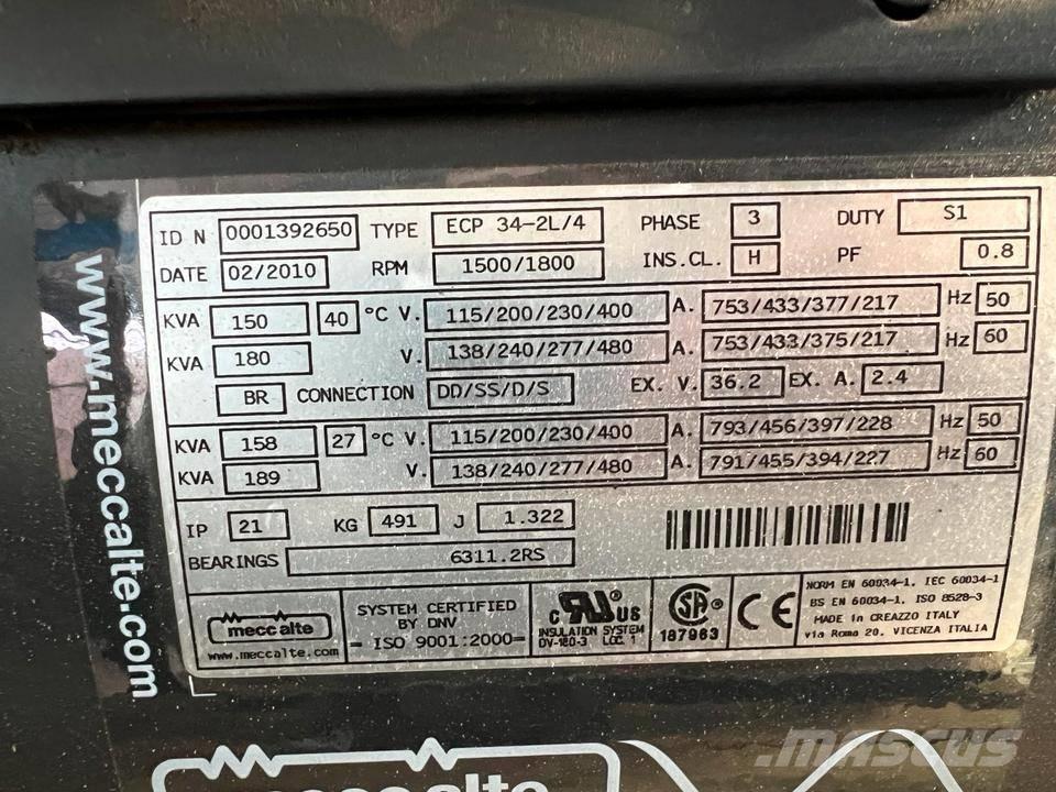  Mecc alte 85-300 KVA Outros Geradores