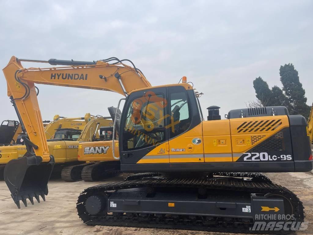 Hyundai 225 Escavadeiras de esteiras