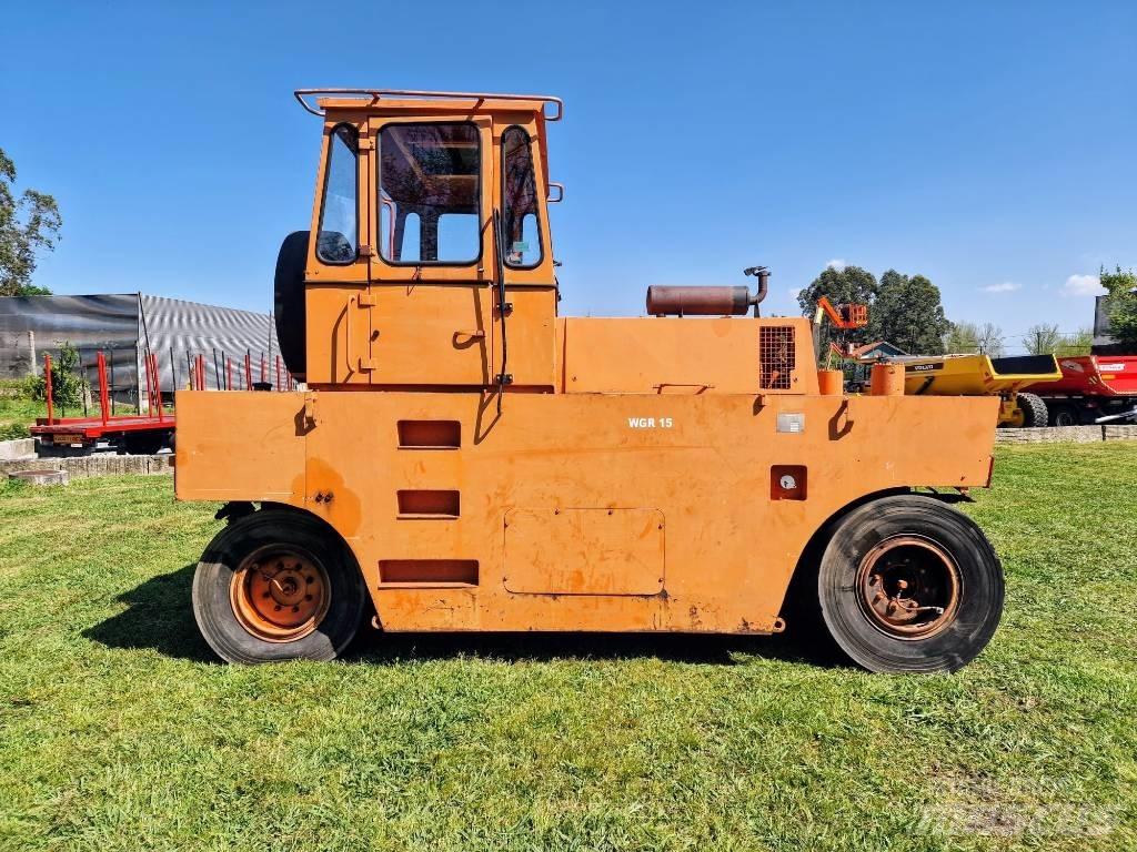 Hamm WGR 15 Cilindros Compactadores de pneus
