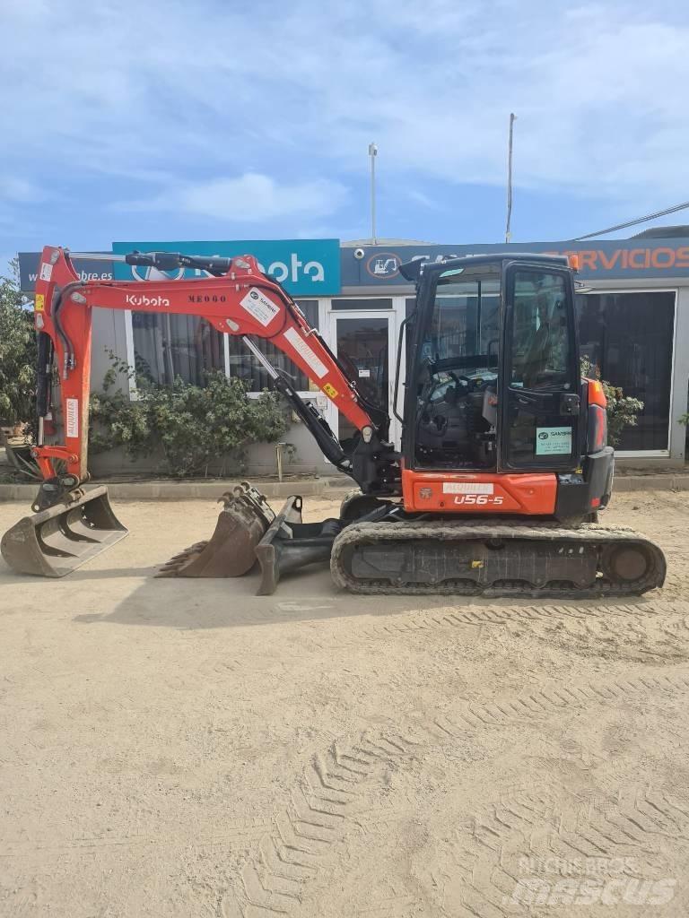 Kubota U 56-5 Miniescavadeiras