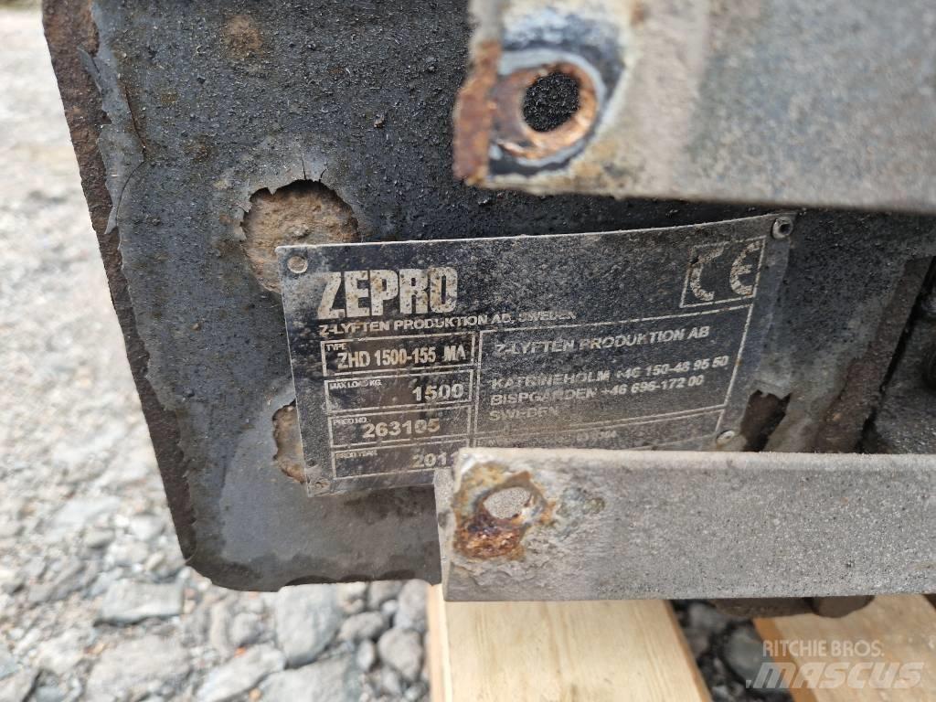  Zepro bakgavellyft Plataformas