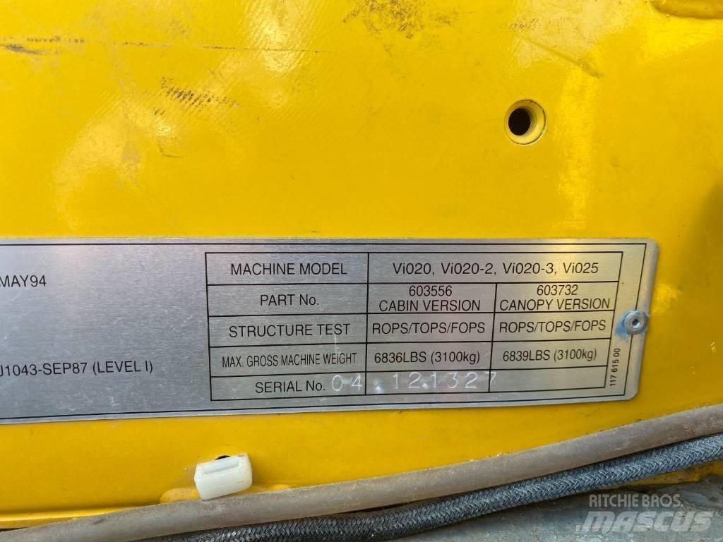 Yanmar Vio 25 Miniescavadeiras