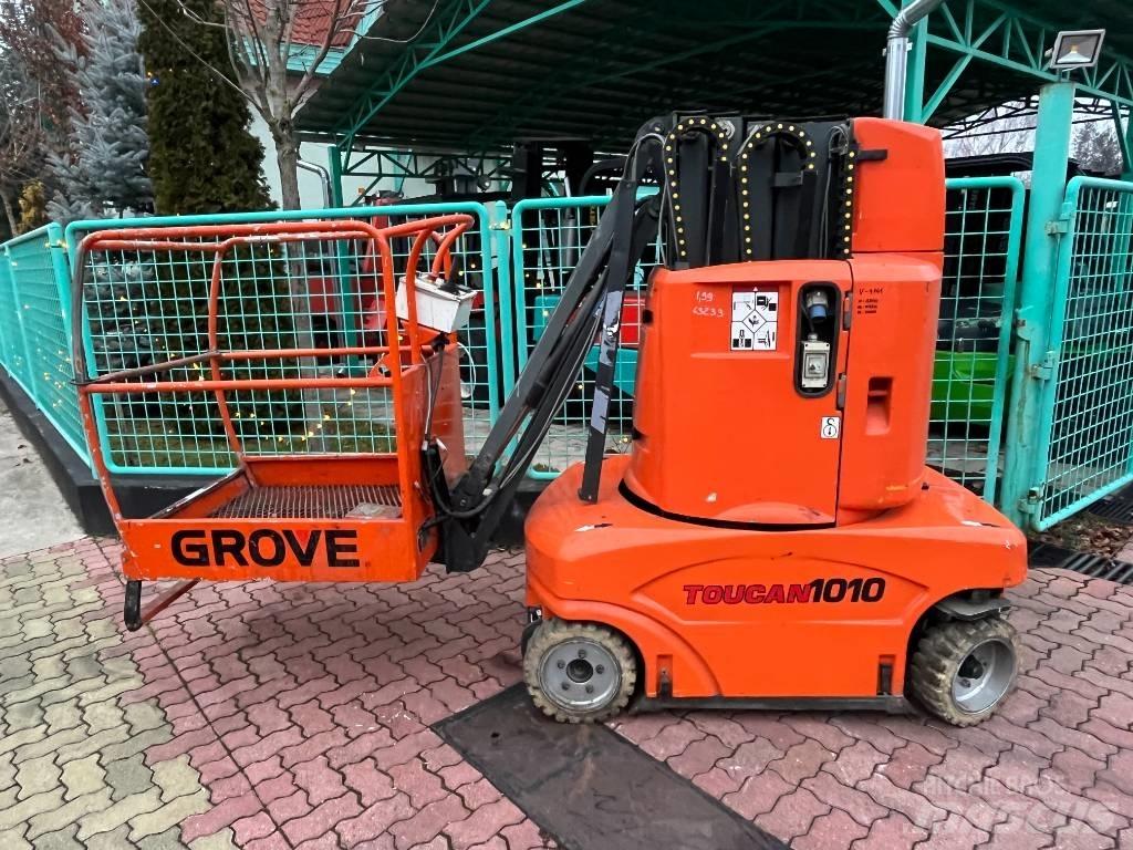 Grouve TOUCAN     V-4141 Plataformas de Mastro Vertical