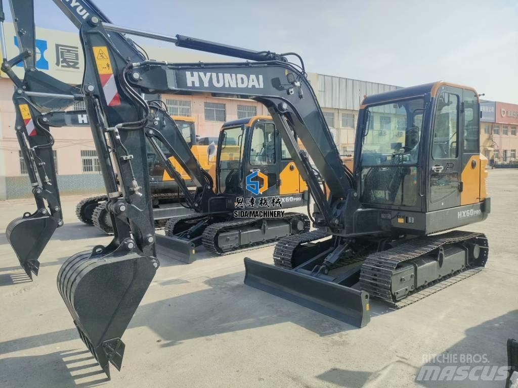 Hyundai HX60Pro Miniescavadeiras