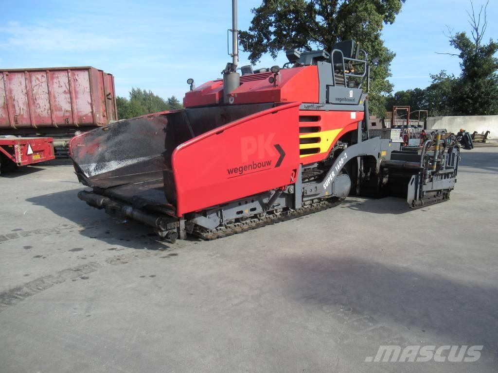 Vögele 1600-2 Espalhadoras de asfalto